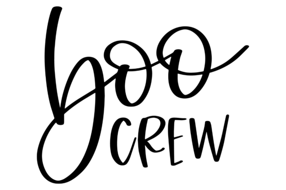 Boo Crew: Graphics for Spooky Crafts