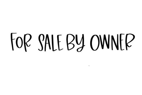 For Sale by Owner Graphics for Crafts