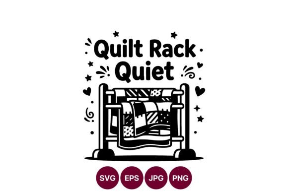 Quilt Rack Quiet Patchwork Blanket: A Versatile Design Asset for Creative Projects