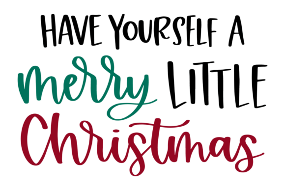 Red and Green Christmas SVG for Crafts and Graphics